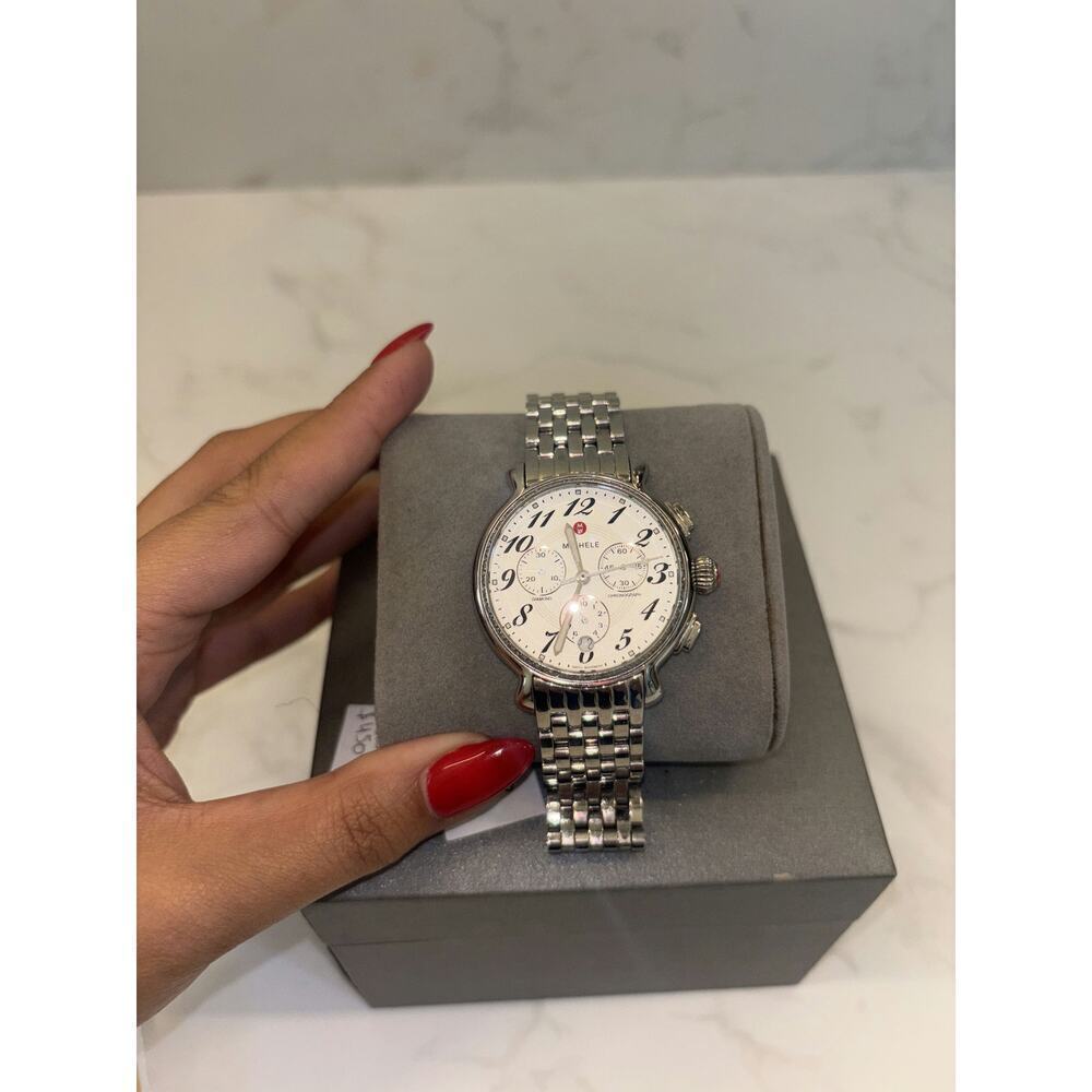 Michele Stainless Steel Watch - Excellent Condition - Picture 5 of 5